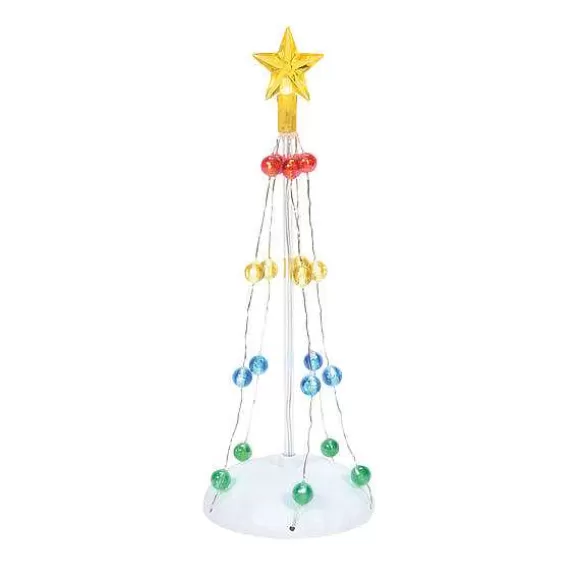 Department 56 Lit Christmas Pole Tree< Village Accessories