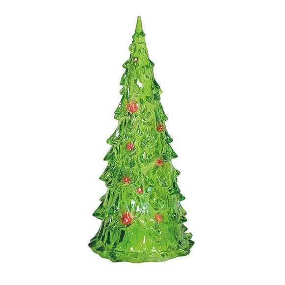 Department 56 Lit Emerald Trees< Village Accessories