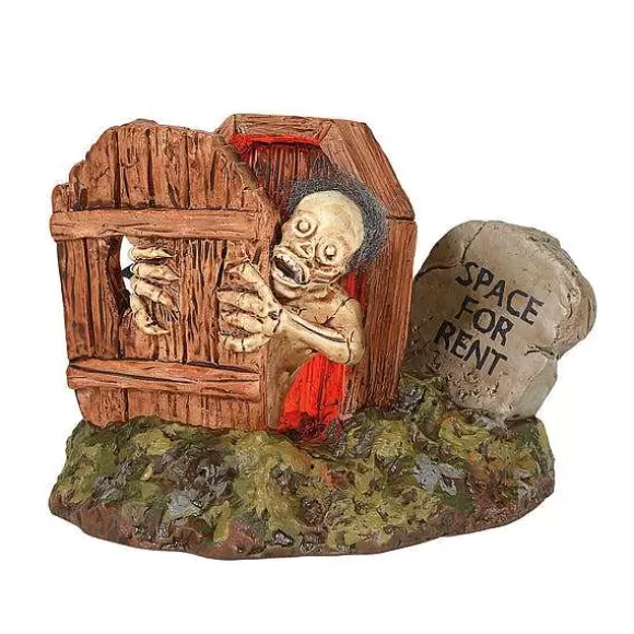 Department 56 Lit Haunted Exit< Village Halloween Accessories