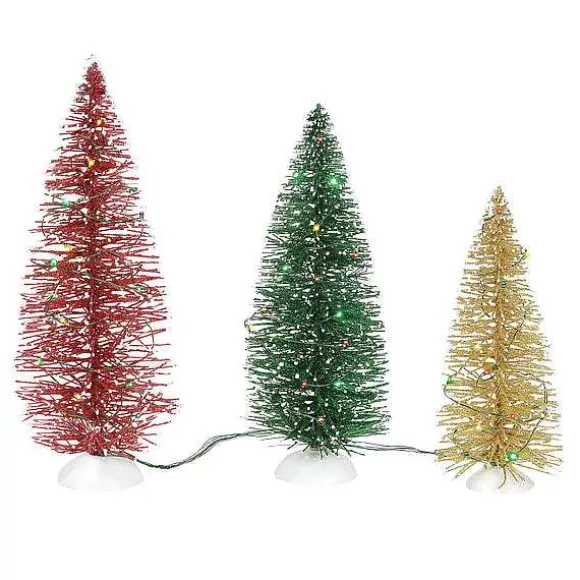 Department 56 Lit Holiday Pines< Village Accessories