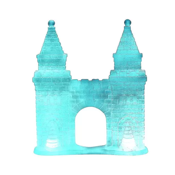 Department 56 Lit Ice Castle Gate< Village Accessories