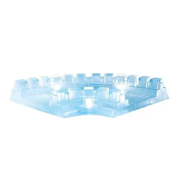 Department 56 Lit Ice Castle Road, Curved< Village Accessories