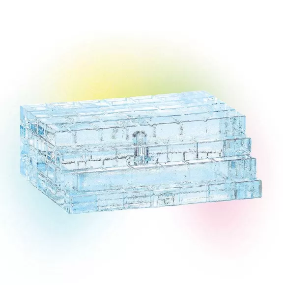 Department 56 Lit Ice Castle Steps< Village Accessories