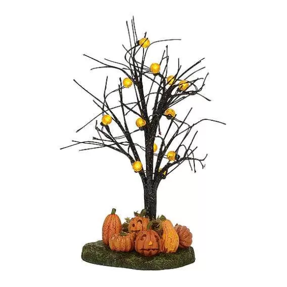 Department 56 Lit Jack-O-Lantern Tree< Village Halloween Accessories