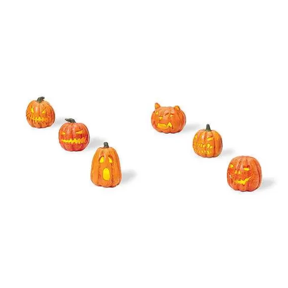 Department 56 Lit Jack-O-Lanterns< Village Halloween Accessories