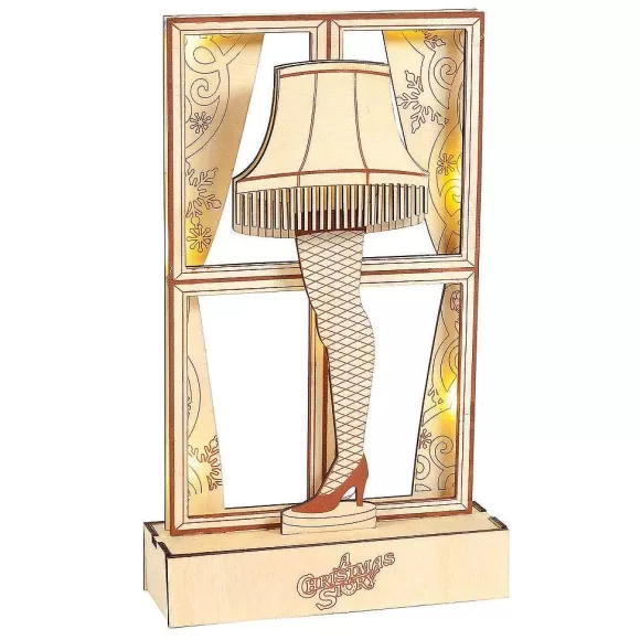 Department 56 Lit Leg Lamp< Flourish