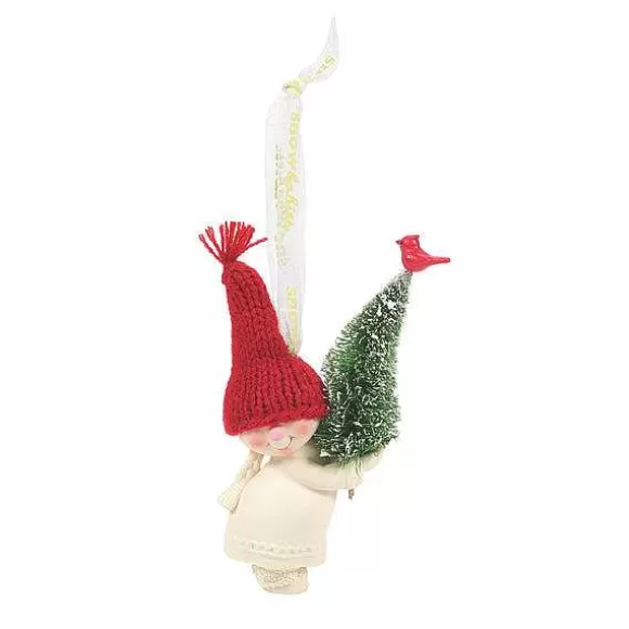 Department 56 Little Christmas Gnome Orn< Snowbabies Ornaments