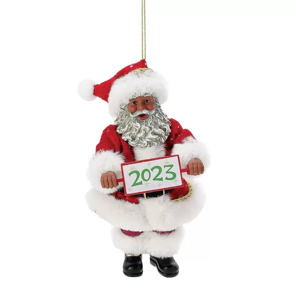 Department 56 Merry Christmas/2023 Orn Aa< New Santas