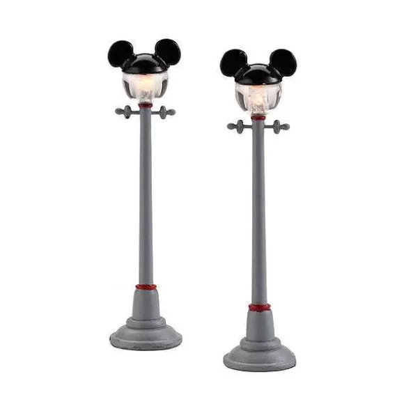 Department 56 Mickey Street Lights< Disney Village