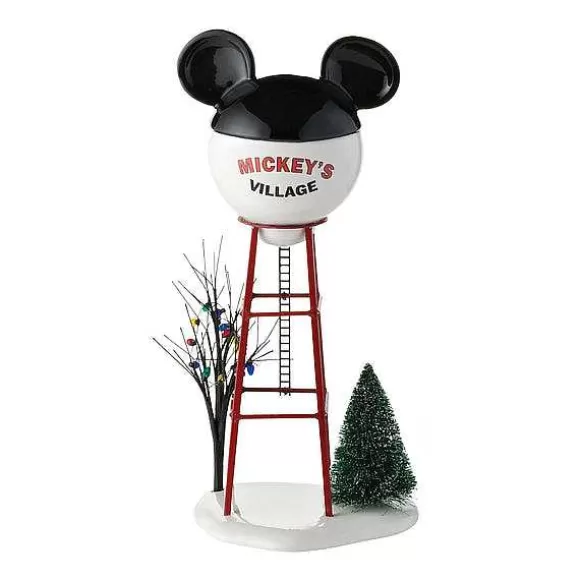 Department 56 Mickey Water Tower< Disney Village