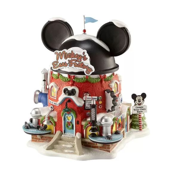 Department 56 Mickey's Ears Factory< North Pole Series