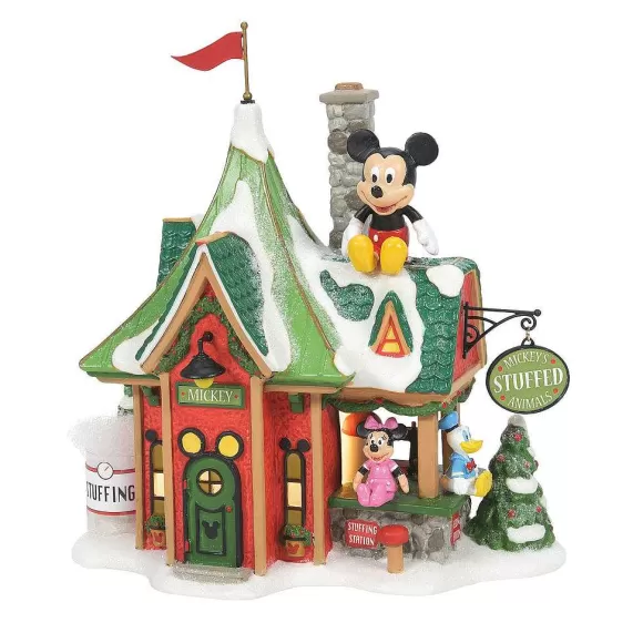 Department 56 Mickey's Stuffed Animals< North Pole Series