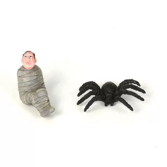 Department 56 Mummy & Spider Set Of 2 With Magnets< Replacement Parts