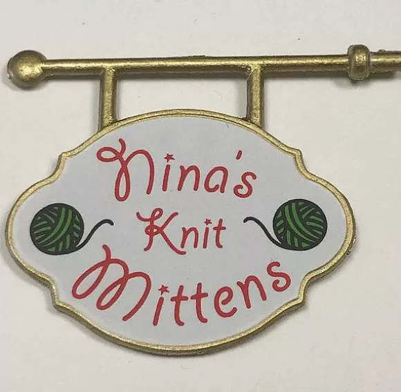 Department 56 Nina's Mittens Sign< Replacement Parts