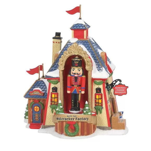 Department 56 North Pole Nutcracker Factory< North Pole Series