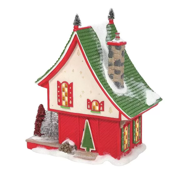 Department 56 North Pole Sisal Tree Factory< North Pole Series