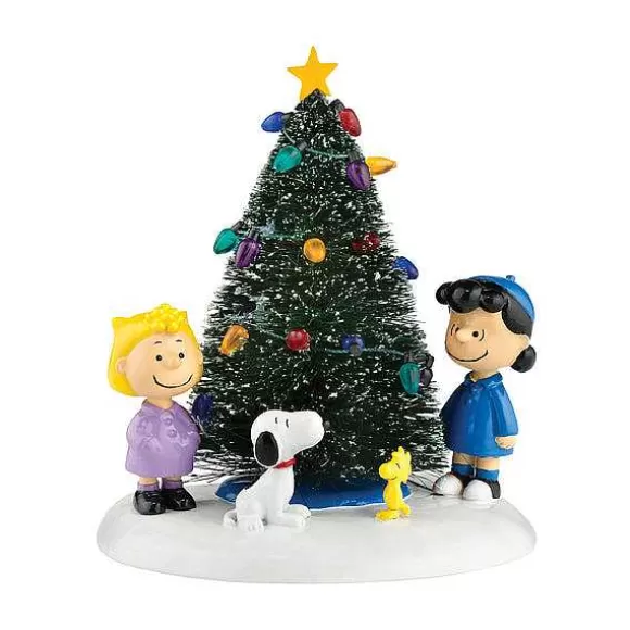 Department 56 O'Christmas Tree< Peanuts Village