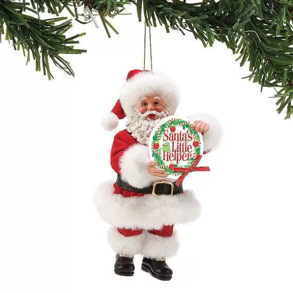 Department 56 Ornpd Santa's Little Helper< Possible Dream Ornaments