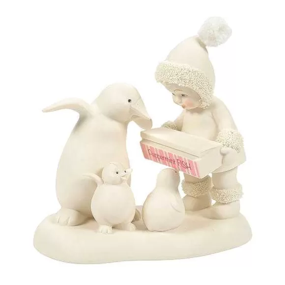 Department 56 Peppermint Fish< Snowbabies Classic Collection