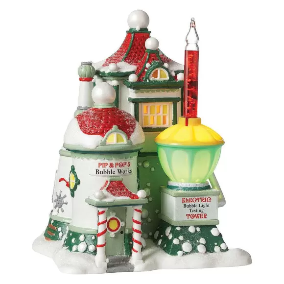 Department 56 Pip & Pop's Bubble Works< North Pole Series