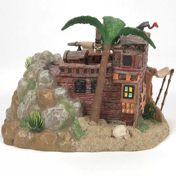 Department 56 Pirate Haven Hideaway< Snow Village Halloween