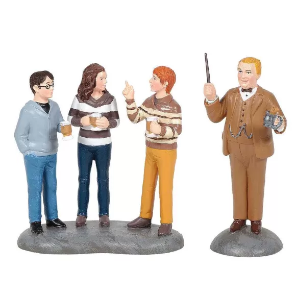 Department 56 Professor Slughorn & The Trio< Harry Potter Village