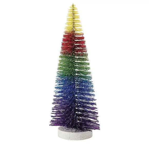 Department 56 Rainbow Glitter Tree< Christmas Basics