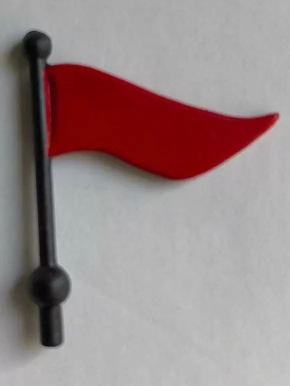 Department 56 Red Flag W/ Black Pole< Replacement Parts