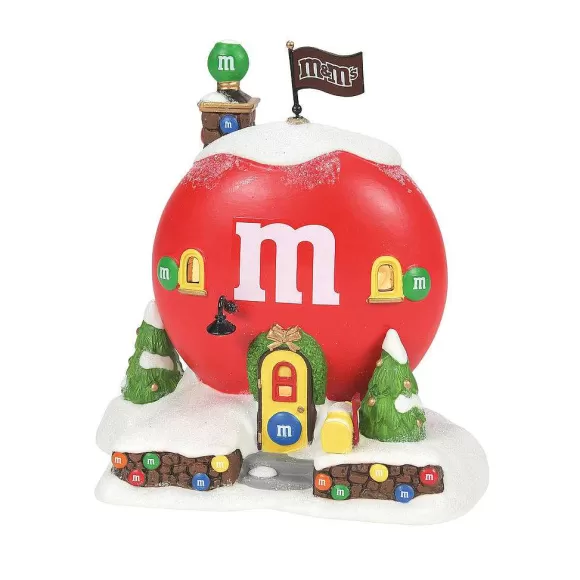 Department 56 Red's M&M Cottage< North Pole Series