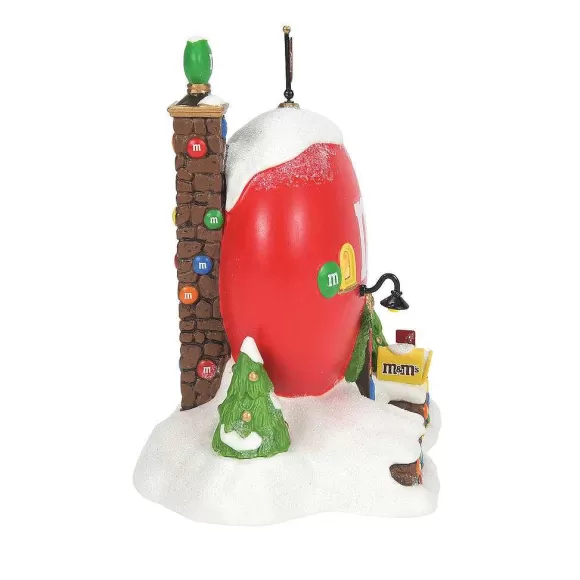 Department 56 Red's M&M Cottage< North Pole Series