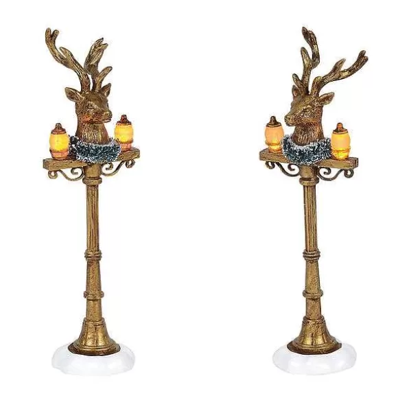 Department 56 Reindeer Street Lights< Village Accessories