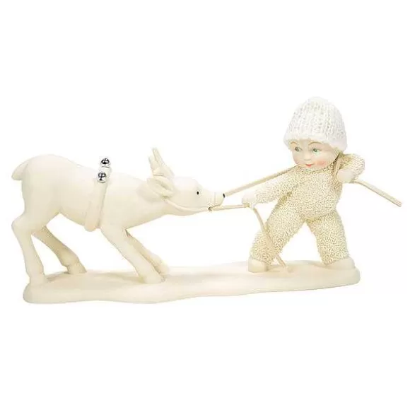 Department 56 Reluctant Reindeer< Snowbabies Classic Collection