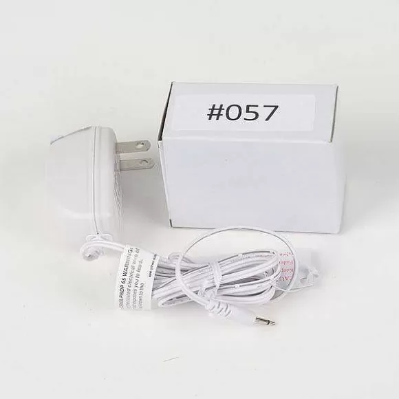 Department 56 Replacement Adapter 3V Dc 600Ma White Male Jack< Replacement Parts