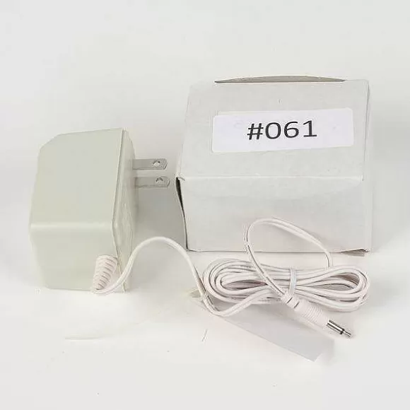 Department 56 Replacement Adapter 3V Dc 800Ma White Male Jack< Replacement Parts