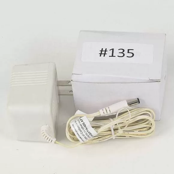 Department 56 Replacement Adapter 4.5V Dc 1000Ma White Female Jack< Replacement Parts