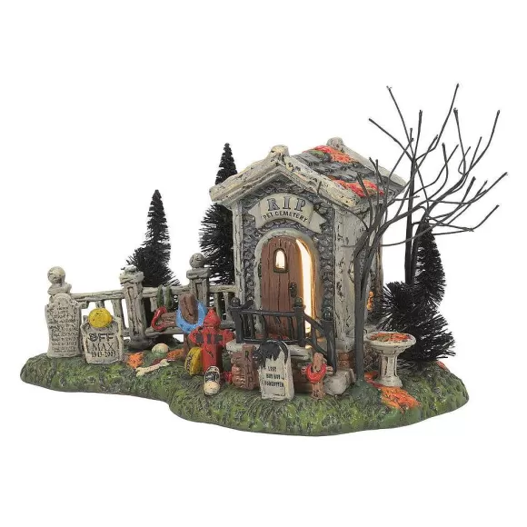 Department 56 R.I.P. Cemetery< Snow Village Halloween