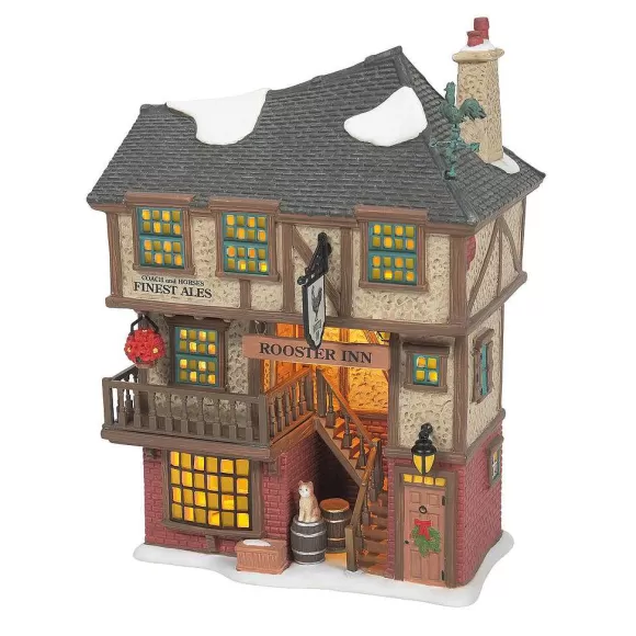 Department 56 Rooster Inn< Dickens Village