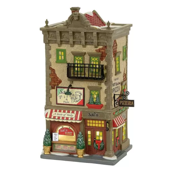 Department 56 Sal's Pizza & Pasta< Christmas In The City