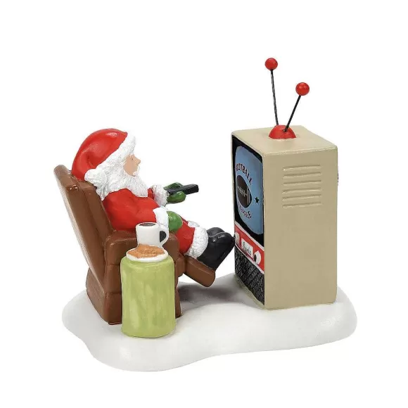 Department 56 Santa At The Man Cave< North Pole Series