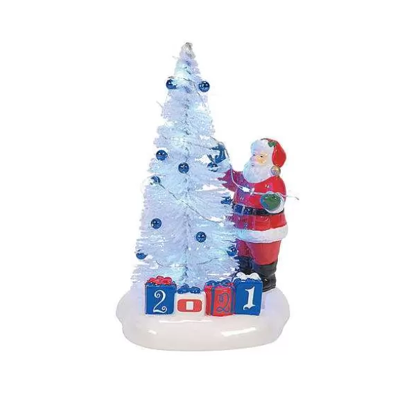 Department 56 Santa Comes To Town 2021< Original Snow Village