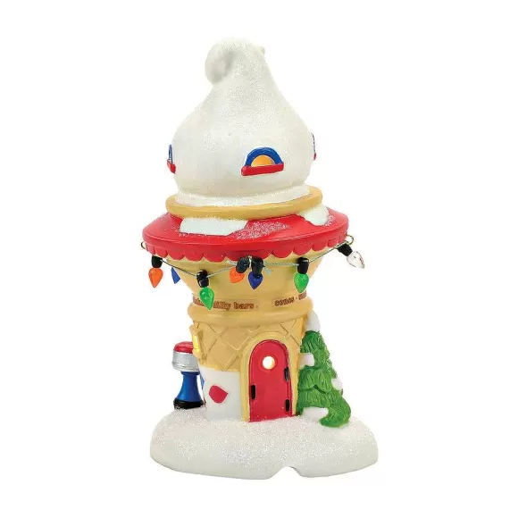 Department 56 Santa's Dq Cone House< North Pole Series