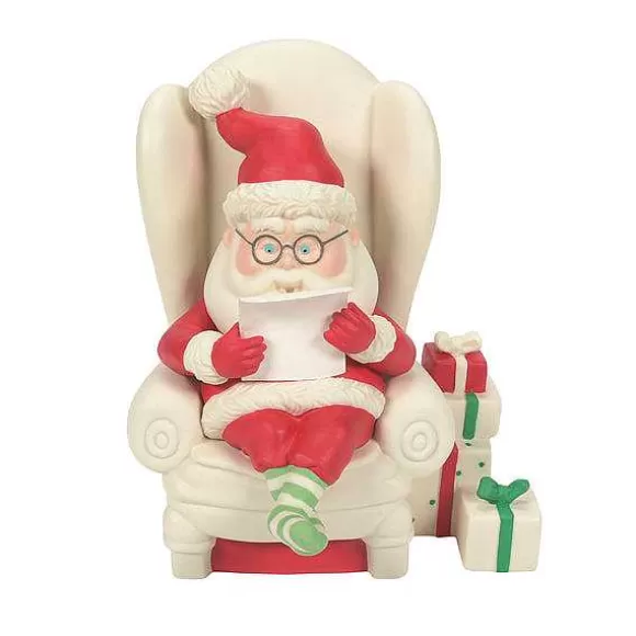 Department 56 Santa's List< Snowbabies Classic Collection