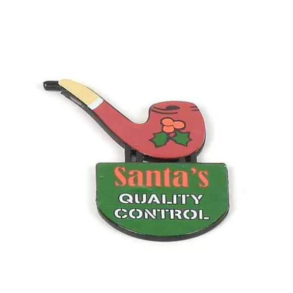 Department 56 Santa's North Pole Quality Control Sign< Replacement Parts