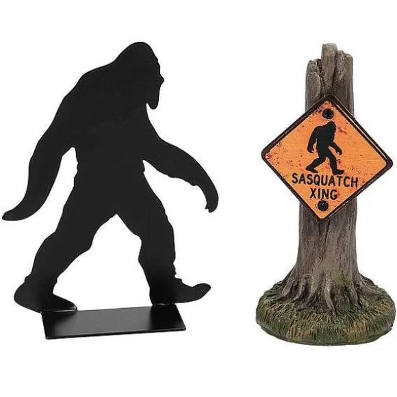 Department 56 Sasquatch Silhouette Set< Village Halloween Accessories