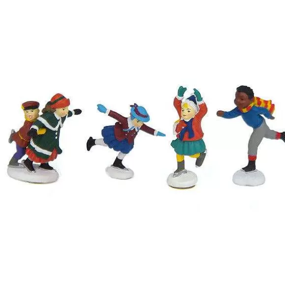 Department 56 Set Of 4 Skaters< Replacement Parts