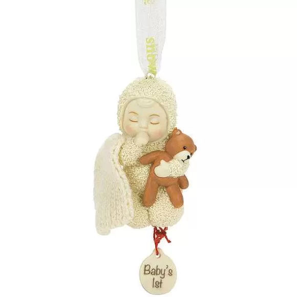 Department 56 Sleepy Slumber, Baby's 1St Orn< Snowbabies Ornaments