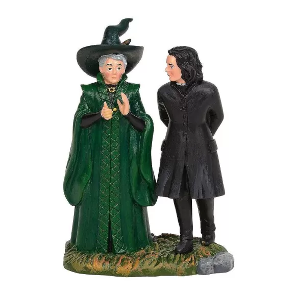 Department 56 Snape & Mcgonagall< Harry Potter Village