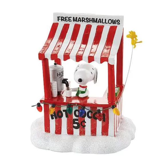 Department 56 Snoopy's Cocoa Stand< Peanuts Village