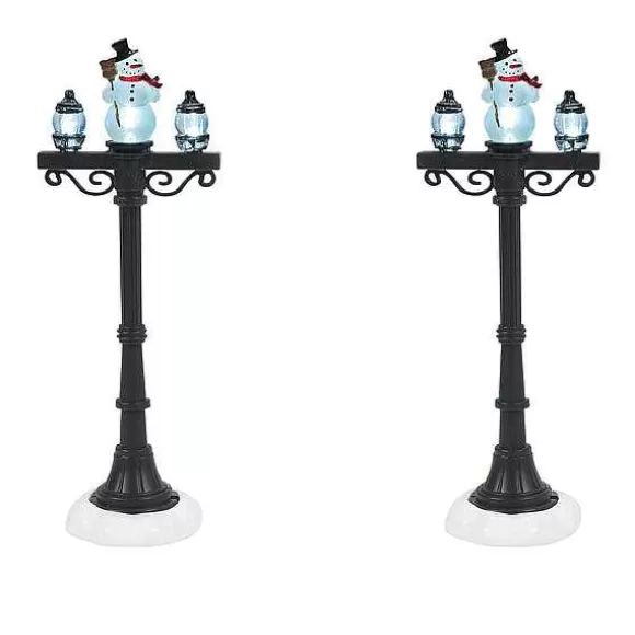 Department 56 Snowman Street Lights< Village Accessories