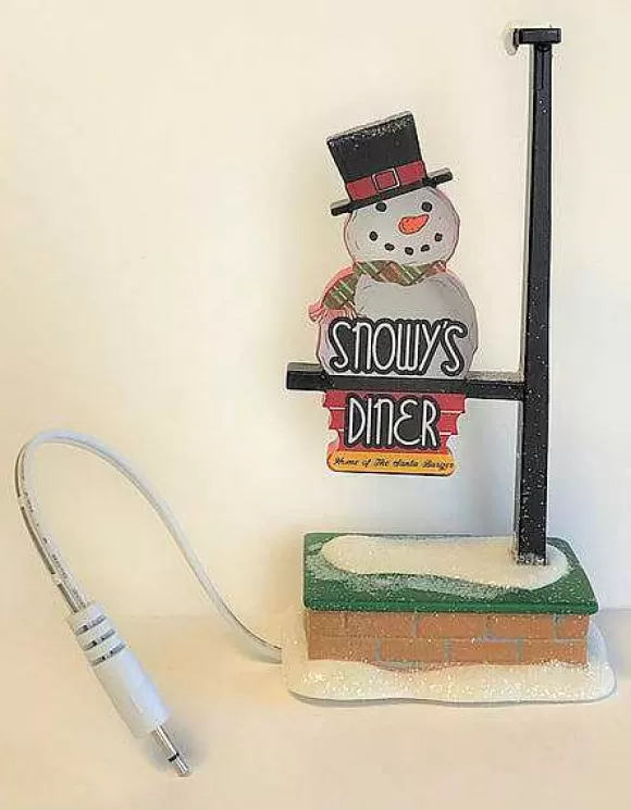 Department 56 Snowy's Diner Lit Sign< Replacement Parts